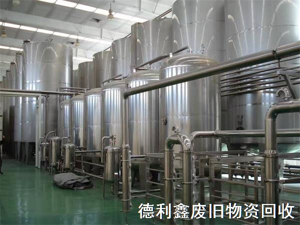 飲料設備回收，飲料廠整廠回收，免費拆除回收